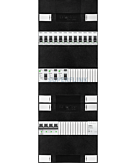 3F groepenkast 36M met 12 groepen+BT