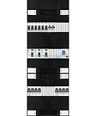 3F groepenkast 36M met 6 groepen+kook+AF+PV20-2P