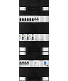 3F groepenkast 36M met 6 groepen+kook+PV20-2P+BT