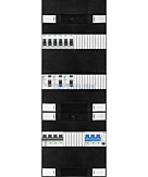 3F groepenkast 36M met 6 groepen+PV20-4P