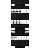 3F groepenkast 36M met 7 groepen