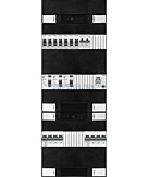 3F groepenkast 36M met 7 groepen+kook+AF+PV16-2P