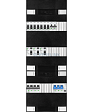 3F groepenkast 36M met 7 groepen+kook+PV20-4P