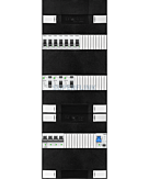 3F groepenkast 36M met 7 groepen+PV20-2P