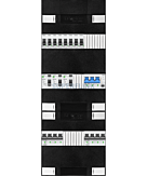 3F groepenkast 36M met 8 groepen+AF+PV20-4P