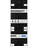 3F groepenkast 36M met 8 groepen+kook+PV20-4P