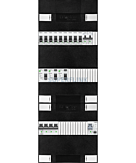 3F groepenkast 36M met 9 groepen+kook+PV16-2P