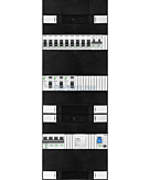 3F groepenkast 36M met 9 groepen+kook+PV20-2P+BT