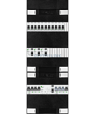 3 fase groepenkast met 11 groepen krachtgroep Type B