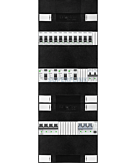 3F groepenkast 36M met 11 groepen+kook+PV16-4P