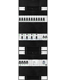 3F groepenkast 36M met 11 groepen+kook+PV16-2P+BT