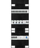 3F groepenkast 36M met 11 groepen+kook+PV20-2P+BT