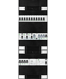 3F groepenkast 36M met 11 groepen+KR+PV16-2P+BT