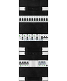 3F groepenkast 36M met 13 groepen+kook+PV16-4P