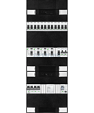 3F groepenkast 36M met 13 groepen+kook+PV16-2P+BT