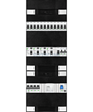 3F groepenkast 36M met 13 groepen+kook+PV20-2P+BT