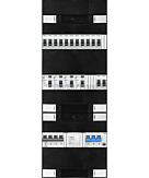 3F groepenkast 36M met 13 groepen+PV20-4P+BT