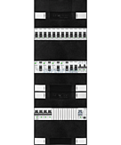 3F groepenkast 36M met 14 groepen+kook+PV16-2P