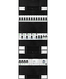 3F groepenkast 36M met 14 groepen+kook+PV16-2P+BT