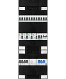 3F groepenkast 36M met 14 groepen+Kook+PV20-4P+BT