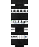 3F groepenkast 36M met 14 groepen+kook+PV20-2P