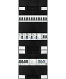 3F groepenkast 36M met 14 groepen+PV16-4P+BT