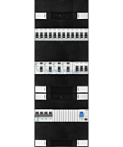 3F groepenkast 36M met 15 groepen+PV20-2P