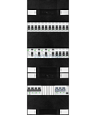 3F groepenkast 36M met 16 groepen+PV16-4P