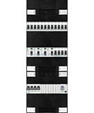 3F groepenkast 36M met 16 groepen+PV16-2P