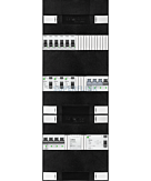 3F groepenkast 36M met 6 groepen+KR+BT