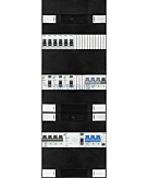 3F groepenkast 36M met 6 groepen+KR+PV20-4P