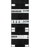 3F groepenkast 36M met 7 groepen+2KR