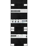 3F groepenkast 36M met 7 groepen+KR+BT