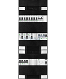 3F groepenkast 36M met 8 groepen+kook+KR
