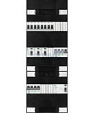 3F groepenkast 36M met 8 groepen+KR