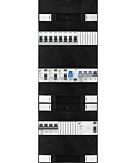 3F groepenkast 36M met 8 groepen+KR+PV20-2P