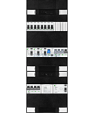 3F groepenkast 36M met 8 groepen+KR+PV20-2P+BT