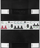 1F ECO groepenkast 12M met 4 groepen+kook