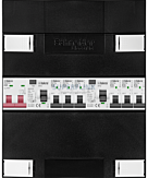 1F ECO groepenkast 12M met 6 groepen