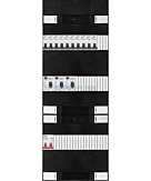 1F ECO groepenkast 36M met 10 groepen