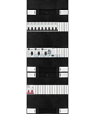 1F ECO groepenkast 36M met 9 groepen+PV16-2P