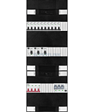3F ECO groepenkast 36M met 10 groepen+PV16-4P