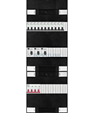 3F ECO groepenkast 36M met 11 groepen