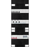 3F ECO groepenkast 36M met 6 groepen+PV16-4P