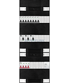 3F ECO groepenkast 36M met 8 groepen+BT