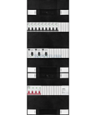 3F ECO groepenkast 36M met 9 groepen+BT