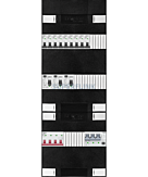 3F ECO groepenkast 36M met 9 groepen+PV16-4P