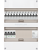3F groepenkast 24M met 12 aardlekautomaat+BT