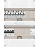 3F groepenkast 24M met 8 aardlekautomaat+BT