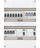 3F groepenkast 24M met 7 groepen+KR